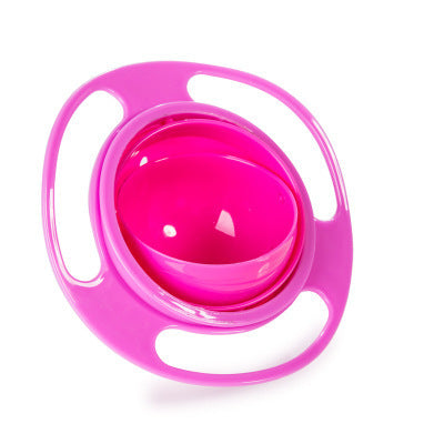 No-Spill Rotating Bowl