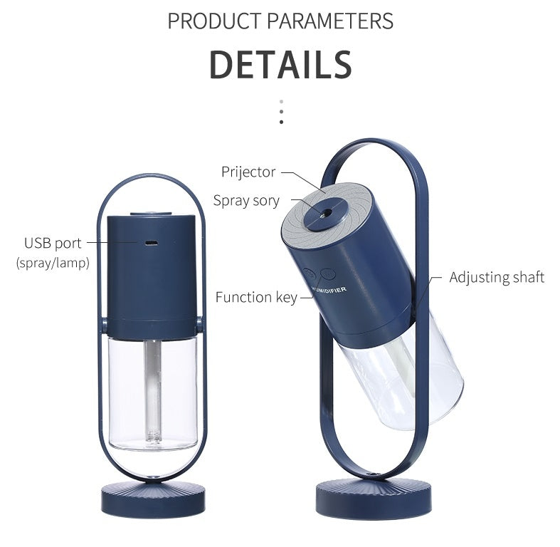 GlowMist - Ultrasonic Humidifier & Night Light
