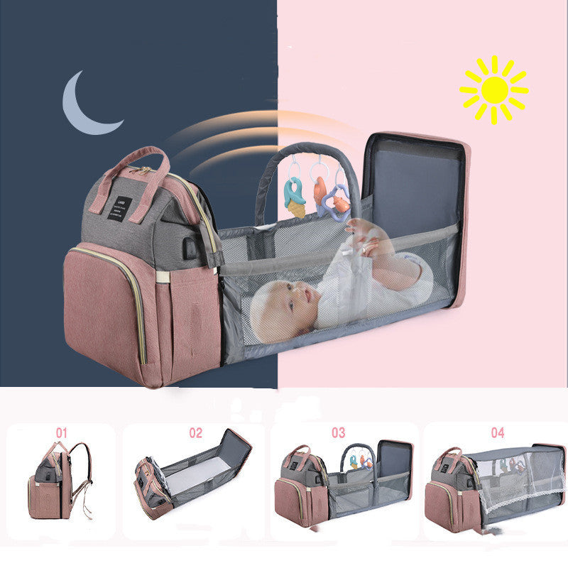 Nest to Go - Convertible Bag to Crib
