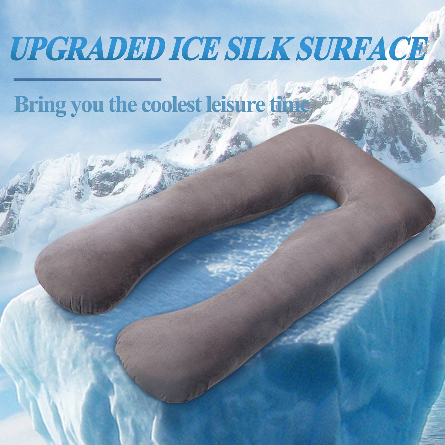 CoolEase™ U-Shaped Pregnancy Pillow