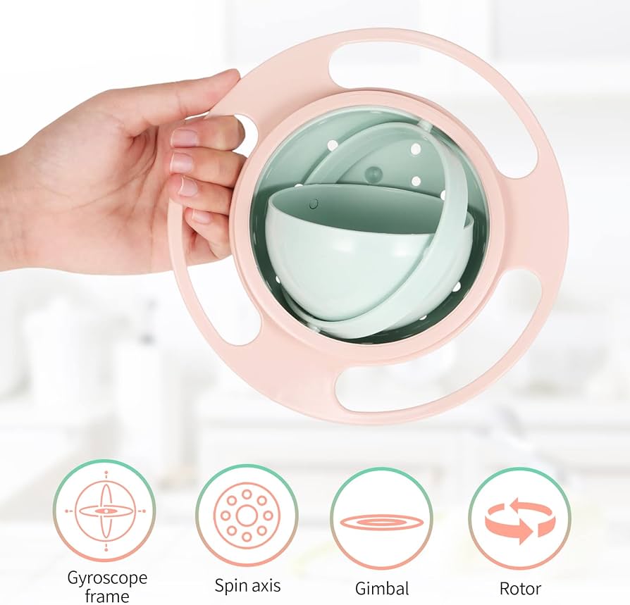 OrbitBowl™ - The 360° Spill-Proof Bowl