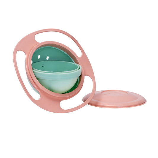 No-Spill Rotating Bowl