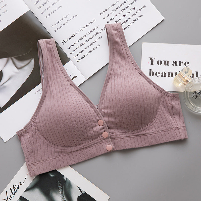 Soft Cotton Nursing Bra